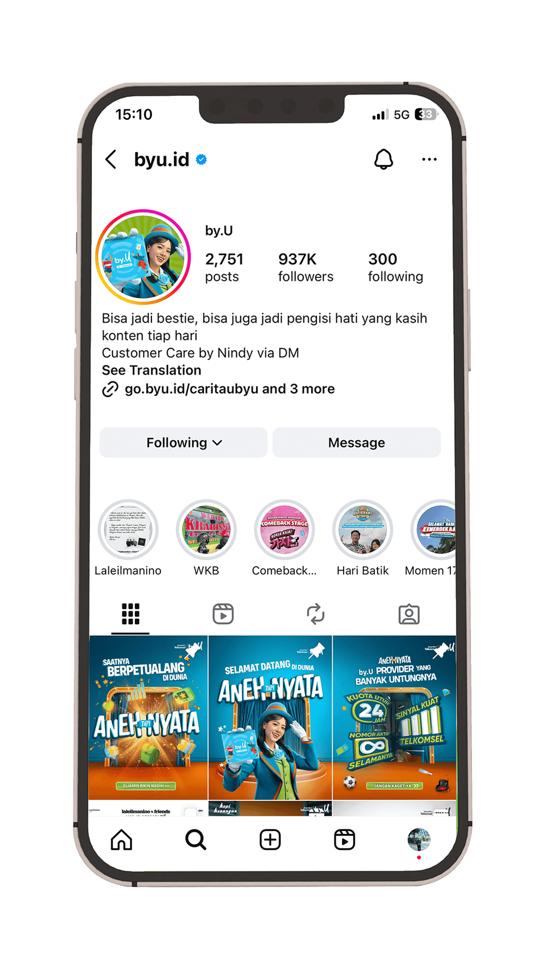 Pantengin Social Media by.U